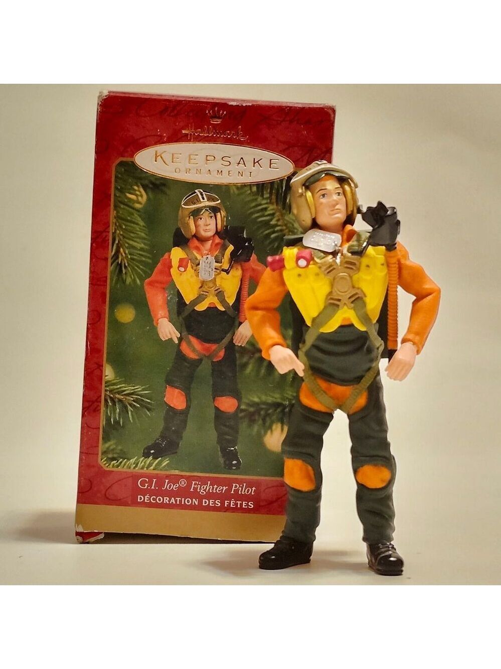 2001 Hallmark Keepsake G.I. Joe Fighter Pilot ornament